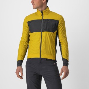 Chaquetas Castelli UNLIMITED PUFFY Hombre Gris Oscuro | XQKHTLP-43