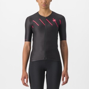 Trajes Castelli FREE SPEED 2 W RACE TOP Mujer Negras | MNLJKAC-73