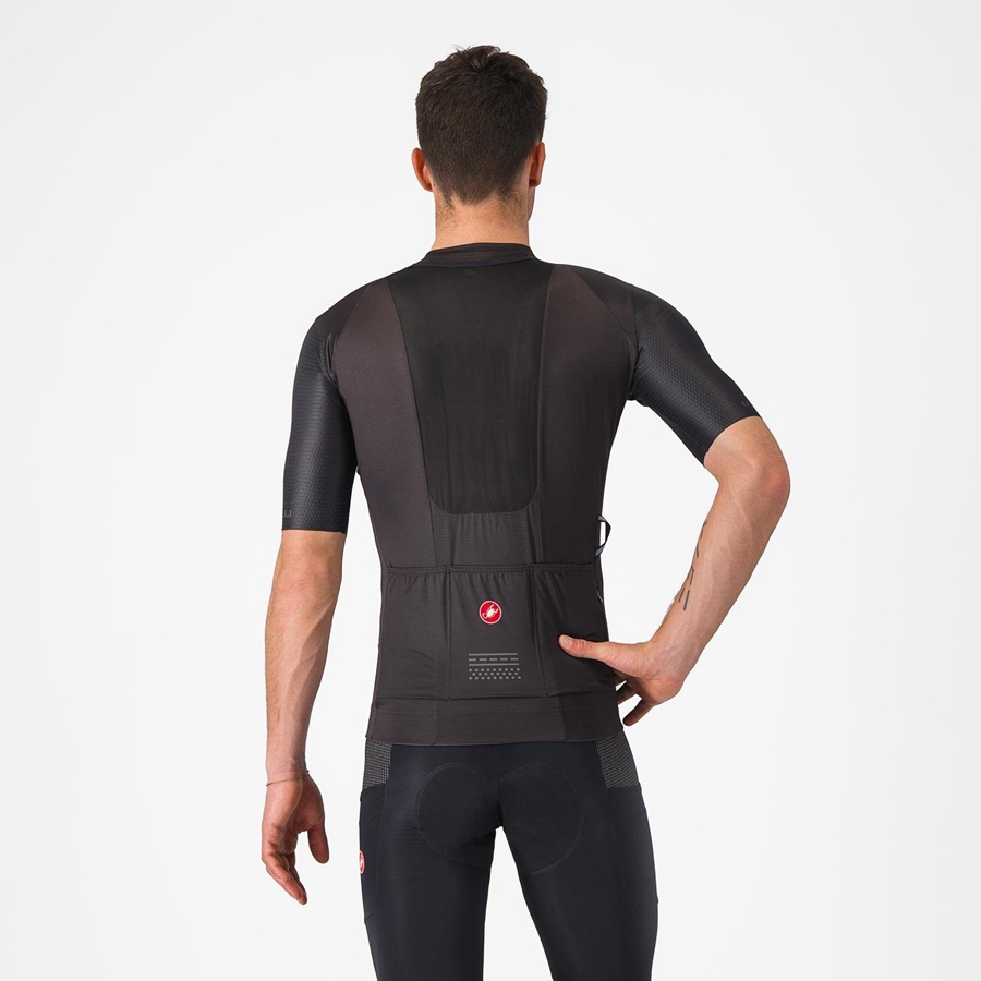 Camiseta Castelli UNLIMITED PRO Hombre Negras | CPXRAHU-03