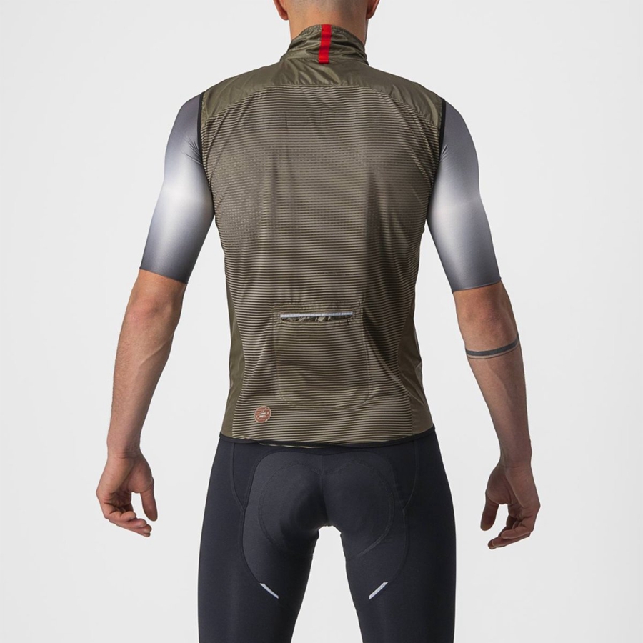 Chaleco Castelli ARIA Hombre Marrones | QBAFCUG-70