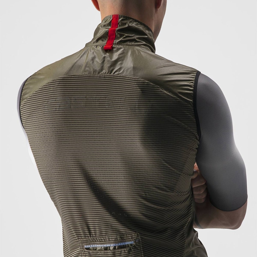 Chaleco Castelli ARIA Hombre Marrones | QBAFCUG-70