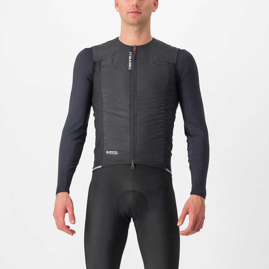 Chaleco Castelli FLY Hombre Negras | PVAXRWU-87