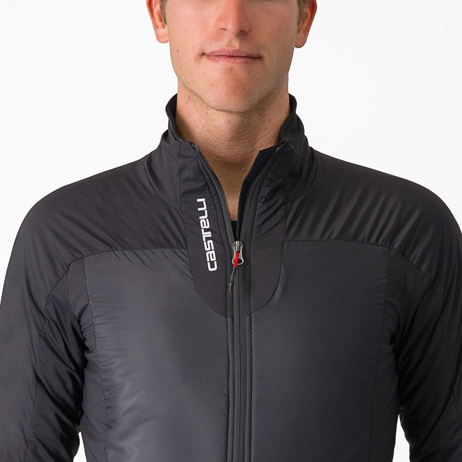 Chaquetas Castelli FLY THERMAL Hombre Negras | QSTDULY-23
