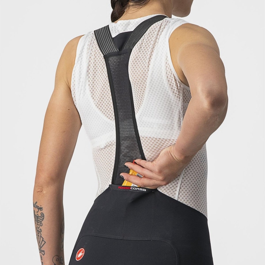 Culottes Con Tirantes Castelli FREE AERO RC W Mujer Negras | HZQKNSX-98