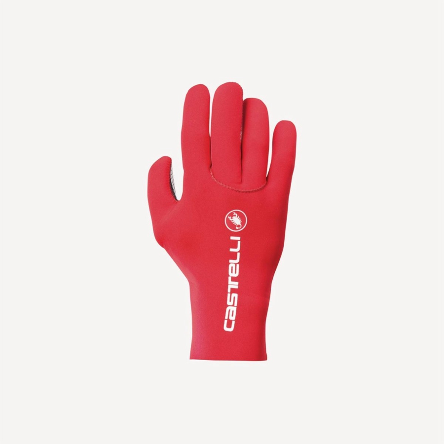 Guantes Castelli DILUVIO C Hombre Rojas | LRDNBHA-52