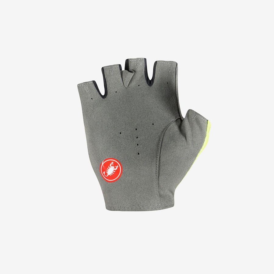 Guantes Castelli SUPERLEGGERA SUMMER. Hombre Verde Claro | WPMVBTZ-03