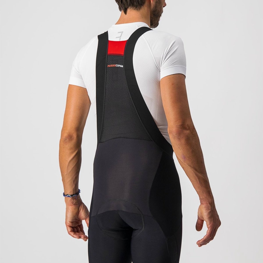 Leggins Castelli SORPASSO RoS BIB KNICKER Hombre Negras | GQAHLNC-80
