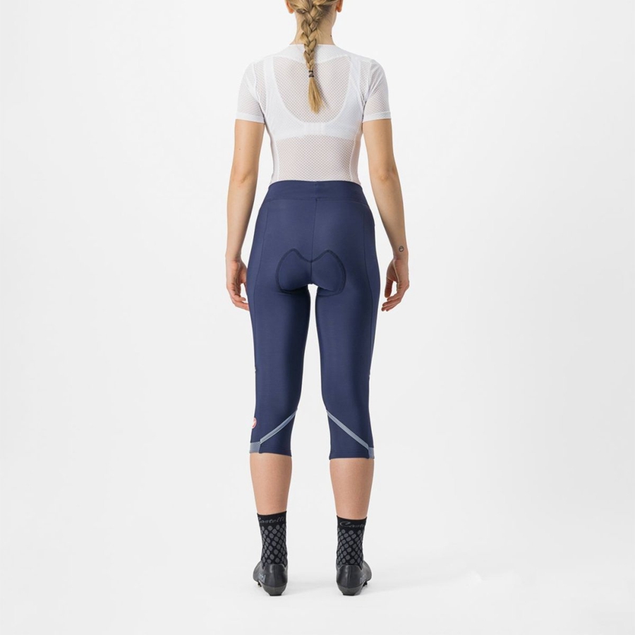 Leggins Castelli VELOCISSIMA THERMAL KNICKER Mujer Azules Plateadas | KPYIBWQ-74