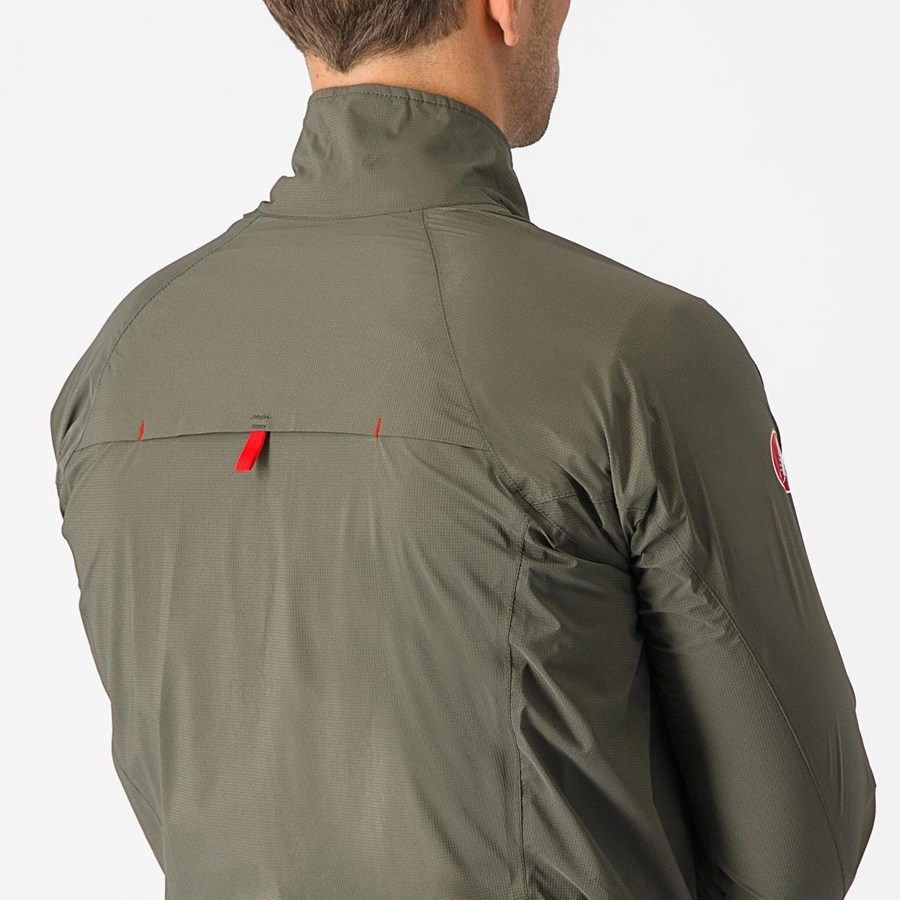 Proteccion Castelli EMERGENCY 2 RAIN Hombre Verde | VWYFMJL-69