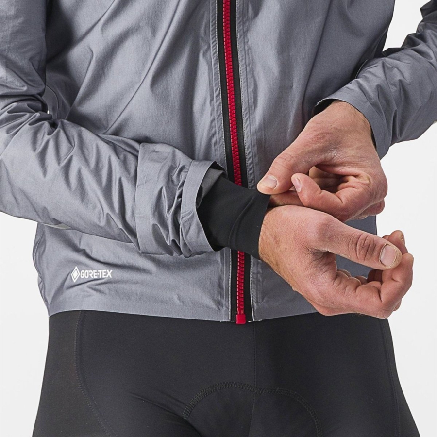 Proteccion Castelli TEMPESTA LITE Hombre Gris | UMZXFWO-85