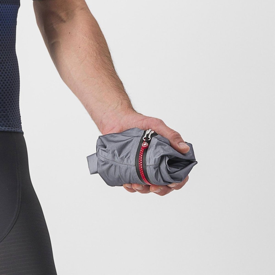 Proteccion Castelli TEMPESTA LITE Hombre Gris | UMZXFWO-85