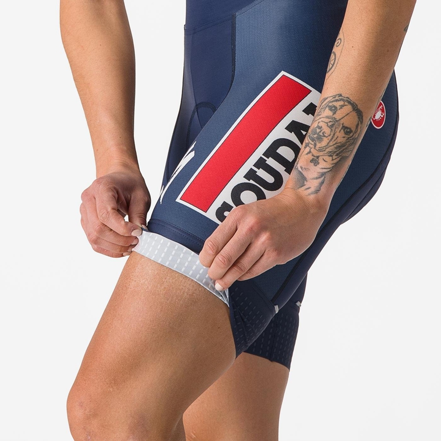 Short Castelli COMPETIZIONE W Mujer Azules Blancas | FAUGEQB-74
