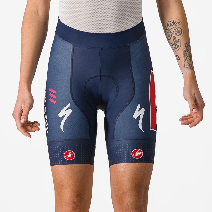 Short Castelli COMPETIZIONE W Mujer Azules Blancas | FAUGEQB-74
