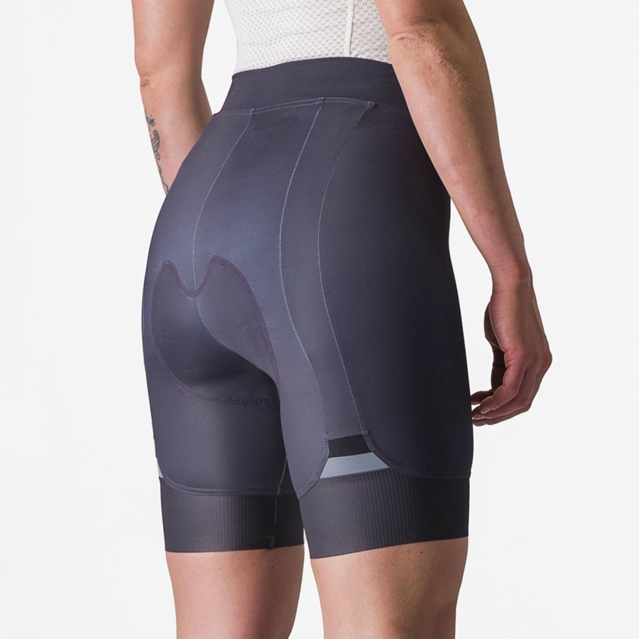 Short Castelli PRIMA Mujer Negras | XPHWLAB-68