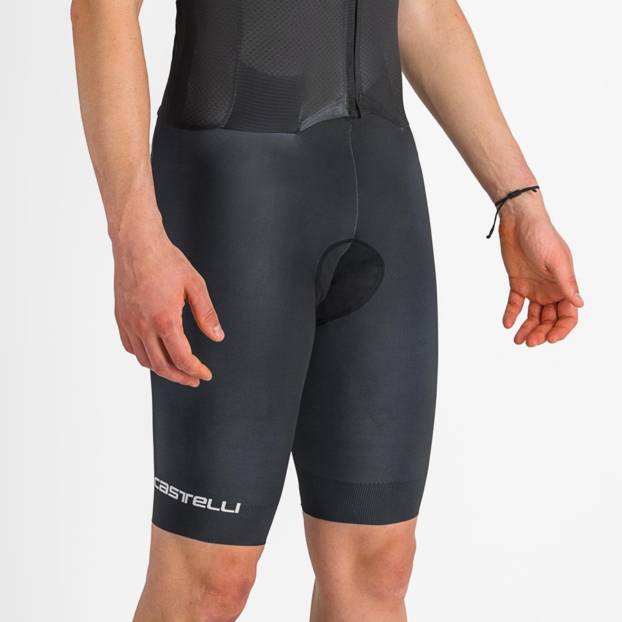 Traje De Velocidad Castelli SANREMO BTW Hombre Negras | LCARETY-21
