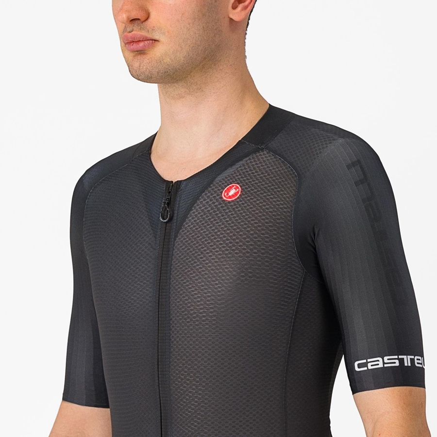 Traje De Velocidad Castelli SANREMO BTW Hombre Negras | LCARETY-21