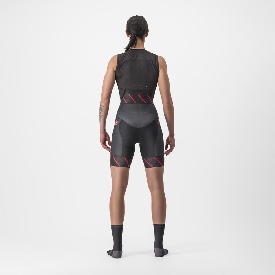 Trajes Castelli FREE SANREMO W SLEEVELESS Mujer Negras | UFDOSRG-40